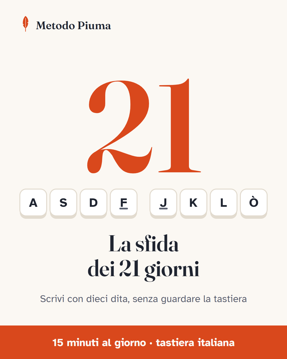 Copertina: La sfida dei 21 giorni